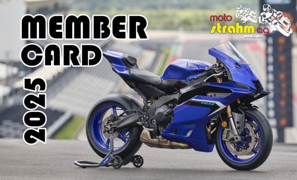 Moto Strahm Member Card